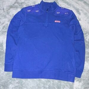 Vineyard vines,‎ quarters zip pull over shirt size extra small women’s golf